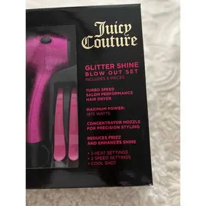 Juicy Couture Hair Juicy Couture Hair Dryer Set New In Box